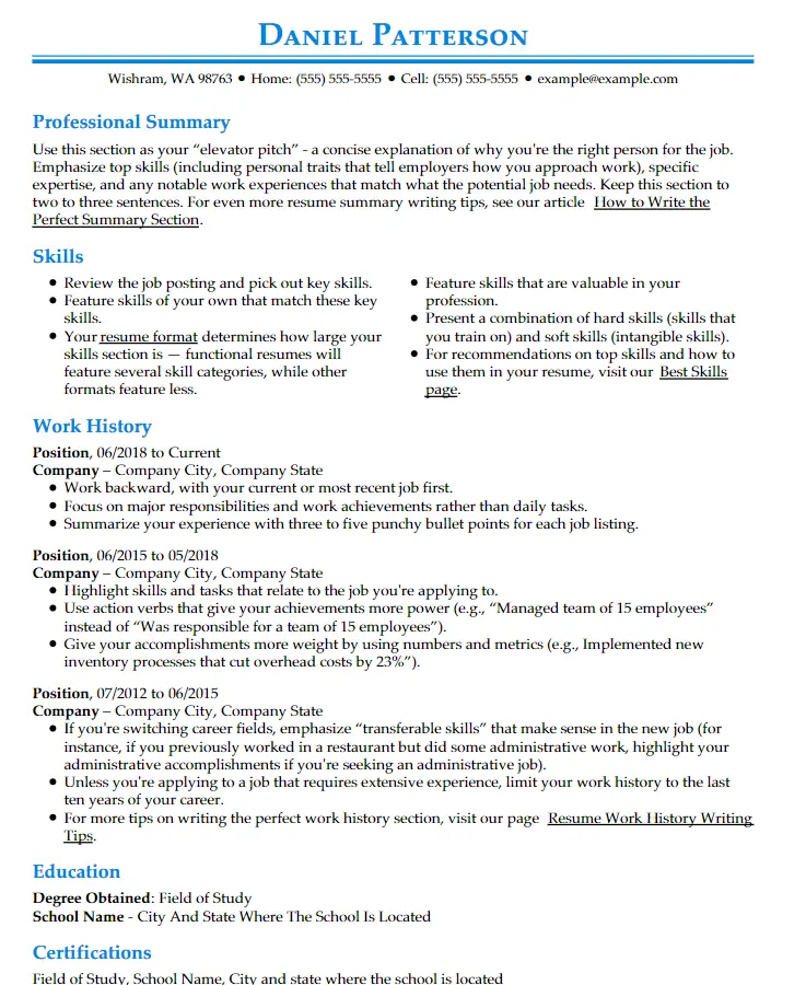نمونه روزمه کانادایی - سوگیموتو ویزا